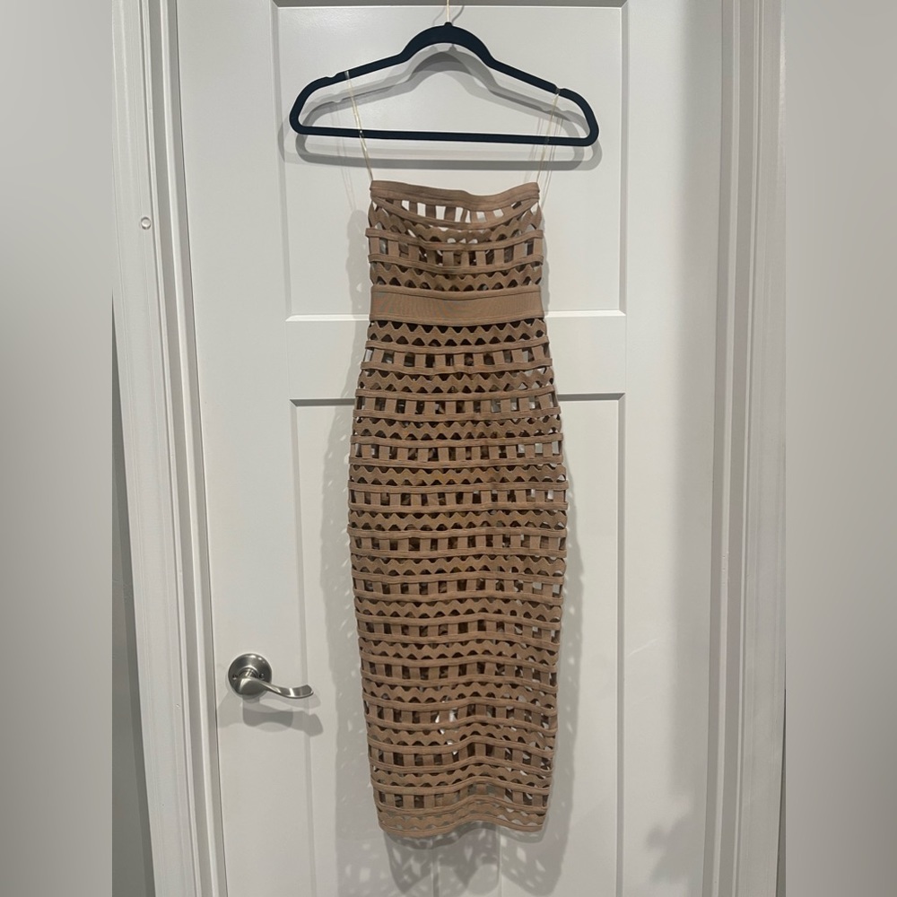 House of CB Demelza Bandage Cut Out Dress - Picture 4 of 9